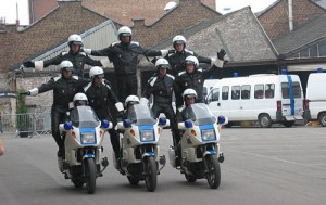 cops cycles 300x189 Pay Cops to Get Dressed says Judge